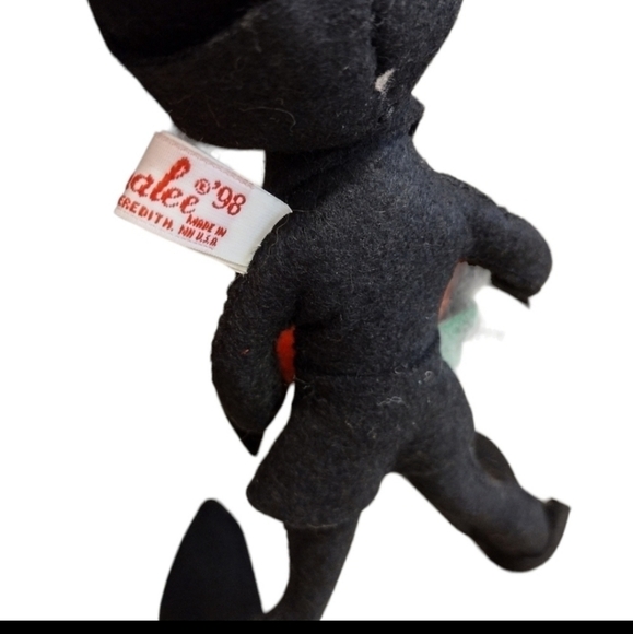 Vintage Rare Annalee 1998 Halloween Elf With Pumpkin - Picture 3 of 4